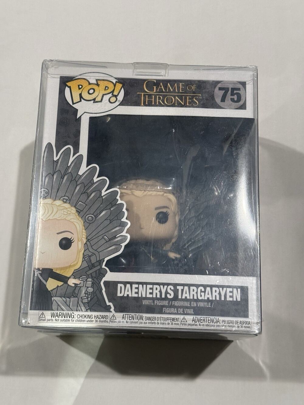 Funko Pop! Deluxe: Game of Thrones - Daenerys Targaryen (Iron Throne) #75 New